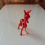 Vintage glass deer Image 2