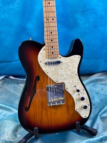 Fender Mex '69 thin line tele. 3 Tone sunburst 2007.