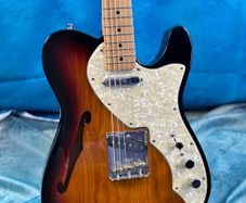 Fender Mex '69 thin line tele. 3 Tone sunburst 2007.