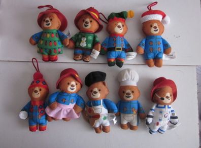 McDonald's Paddington Happy Meal Bundle X9