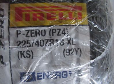 Pirelli P Zero (pz4) 225  40 18 Zr Xl 92y