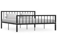 main image for ad Bed Frame Black Metal 180x200 cm