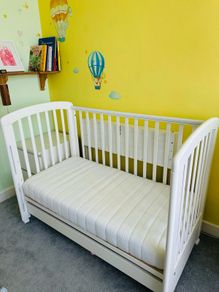 Baby Cot White