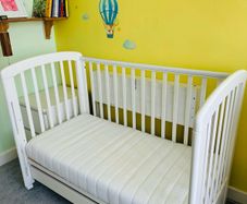 Baby Cot White