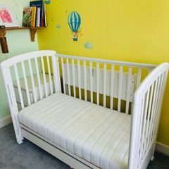 Baby Cot White