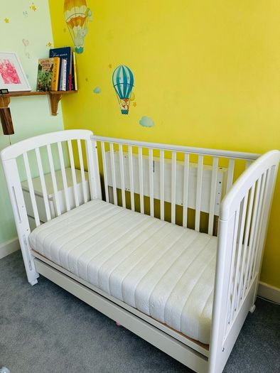 Baby Cot White