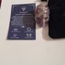 Large Amethyst Gemstone Skull  Hand-Carved Crystal Figurine Image 4