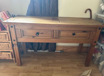 Pine Console table