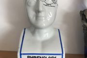 Phrenology Head  Bust