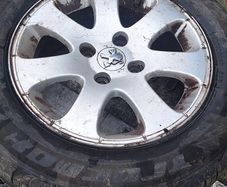 Peugeot alloy spare wheel