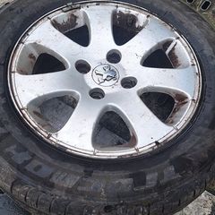 Peugeot alloy spare wheel