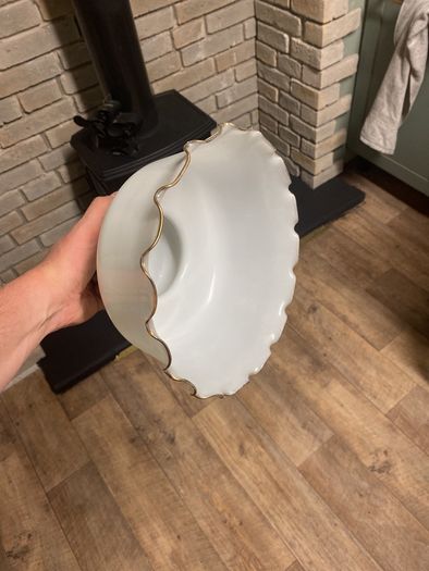 antique glass lamp shade