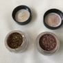 Two Inglot Pure Pigment Eye Shadows in Gold Image 3