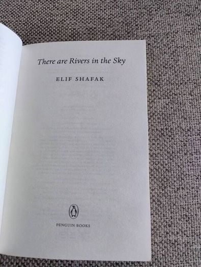 There are Rivers in the Sky by Elif Shafak 2025 Penguin Books in very good condition FREE STANDARD POSTAGE INCLUDED