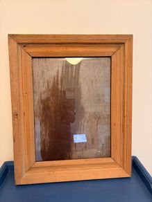 Solid wood frame