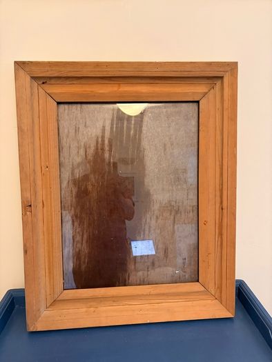 Solid wood frame