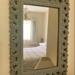 Painted Ornate Mirror Mirror