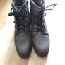 BRAND NEW with tags, Metallic Silver Flat Ankle Boots Image 2