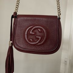 Gucci Soho long flap leather crossbody bag