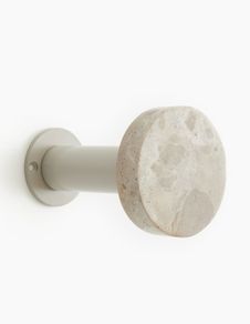H&M marble stone curtain tie back beige