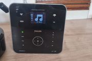 Philips WAS6050/05 Docking Station Remote FM AM Audio Speaker Base