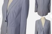 Atmosphere Ladies Light Blue Lightweight Blazer Uk 16 BNWTS includes post