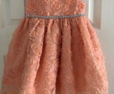Girls stunning dress 6/9 mths worn once