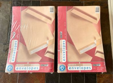 Large Brown Envelopes - 250 Total (size15" x 10")