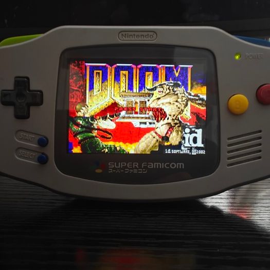 Doom II (2) GBA Gameboy