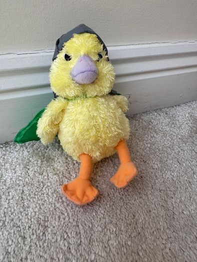 2008 Ty Beanie Babies Ming-Ming Wonder Pets Duck Plush approx. 15 cm. Used Please see photos