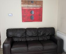 Leather 3 Seater Sofa