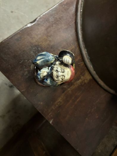 Japanese Daikoku Sumida gawa figure 1900 - 1912
