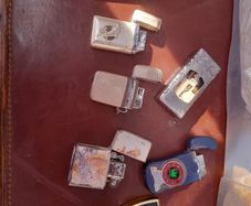 job lot of vintage lighter's