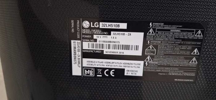 32" Lg Lcd Tv