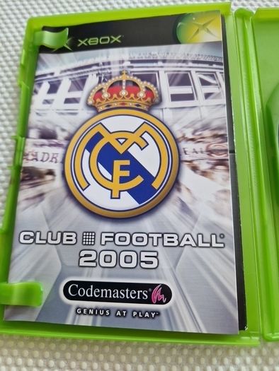 Real Madrid Club Football 2005 Xbox Original Games Original