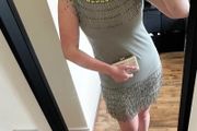 Embellished dress River Island