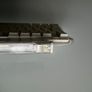 Vintage Apple Pro Keyboard M7803 Clear Acrylic Case AZERTY Layout Image 4