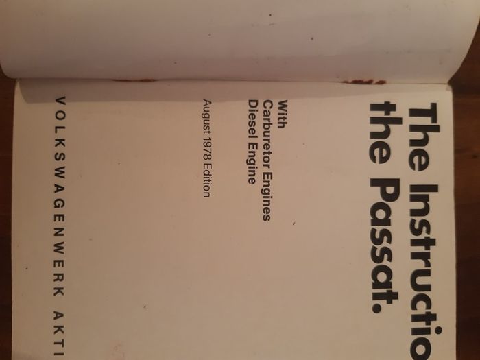 VW Passat Owners Manual