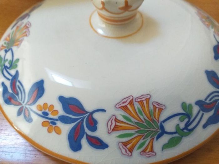 Art deco Newport pottery Burslem tureen