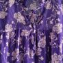 Per Una purple floral boho blouse Sz 12UK Image 4