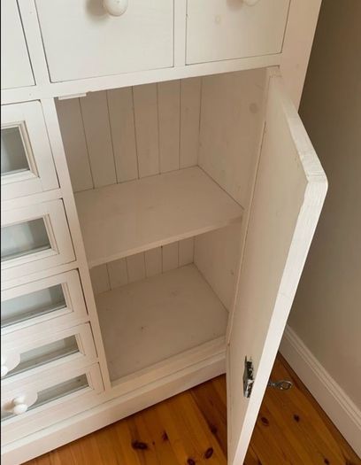 Solid Wood Painted Cabinet