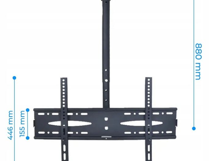 Tv Ceiling Mount Bracket Tilt 32"-72"