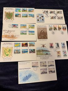 ALDERNEY presentation packs collestion
