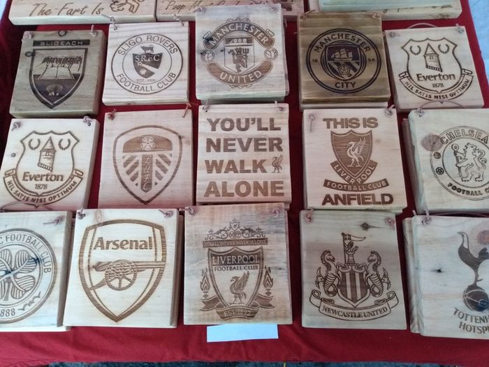 Chelsea Football Club Premiership Laser Engraved Gift Idea
