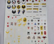 Warhammer 40K ELDAR FALCON GRAV TANK Transfer Sheet -   Decals