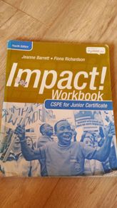 Impact workbook CSPE for Junior Certificate Jeanne Barrett and Fiona Richardson printed 2006