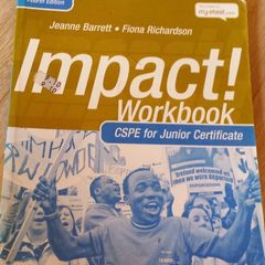 Impact workbook CSPE for Junior Certificate Jeanne Barrett and Fiona Richardson printed 2006