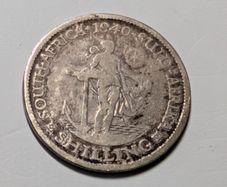 1940 Silver Shilling South Africa