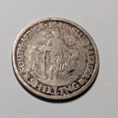 1940 Silver Shilling South Africa