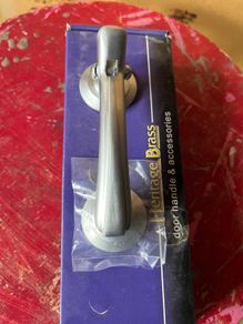 Satin Chrome Door Knocker